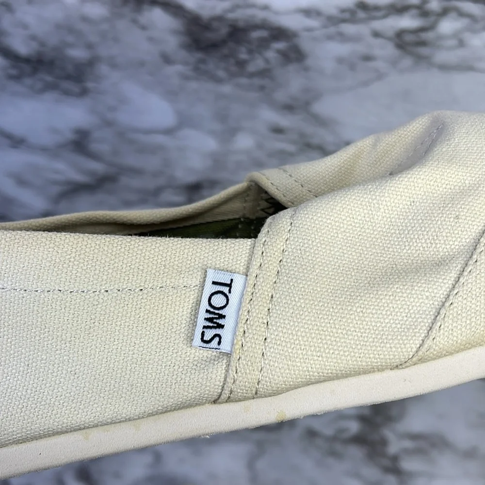 TOMS Alpargata Cloudbound espadriles beige flat size 8.5 new